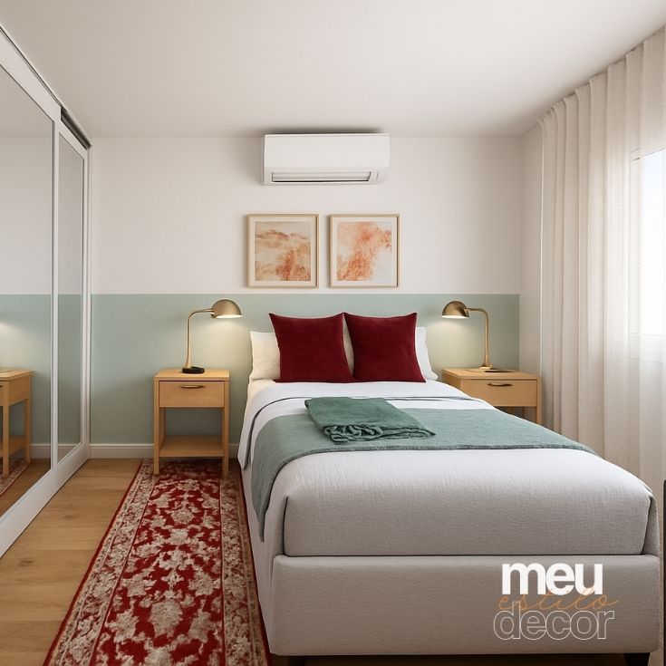 quarto decoração com IA