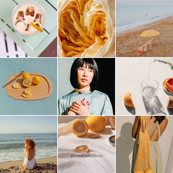 decoração autentica moodboard