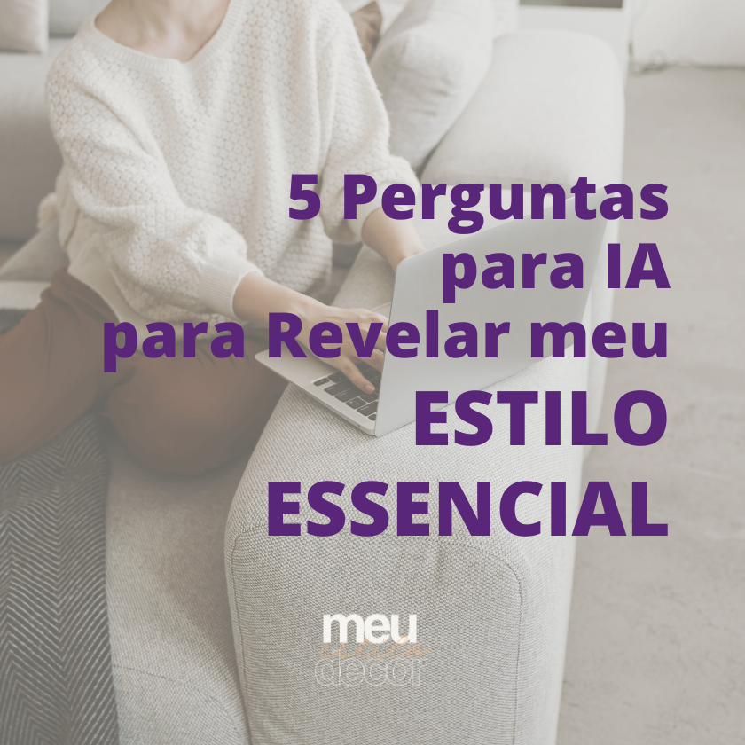 IA para descobrir meu estilo